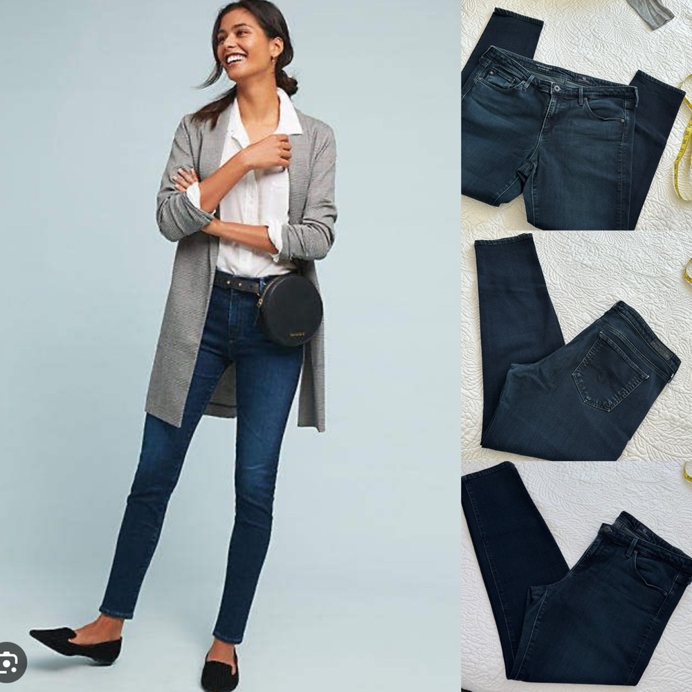 AG The Stevie Ankle Slim Straight Ankle Jeans